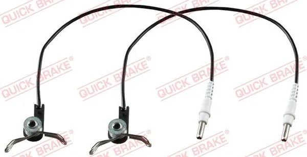 Warning Contact, brake pad wear